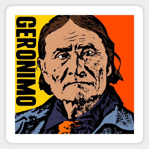 GERONIMO-COLOUR Sticker by truthtopower